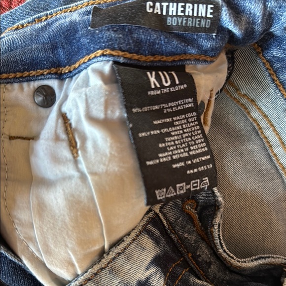 Kut from the Kloth Catherine Boyfriend Women's Jeans Size 4 - Picture 3 of 6